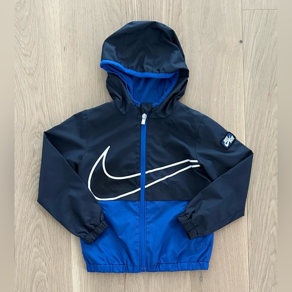 Nike Other - Nike Just Do It Hooded Windbreaker Jacket